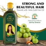 Vatika Naturals Amla Hair Oil – Nourishing Herbal Hair Oil for Stronger, Thicker & Shinier Hair – Enriched with Amla Extracts to Reduce Hair Fall, Strengthen Roots & Promote Healthy Growth – 300ml - Image 2