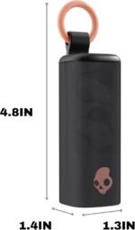 Skullcandy Dime Evo Wireless Earbuds, Bluetooth Headphones, Noise Isolating Fit, Up to 36 Hours Battery, Microphone for iPhone Android, Easy Carry with Clip-Anywhere Case - True Black - Image 8