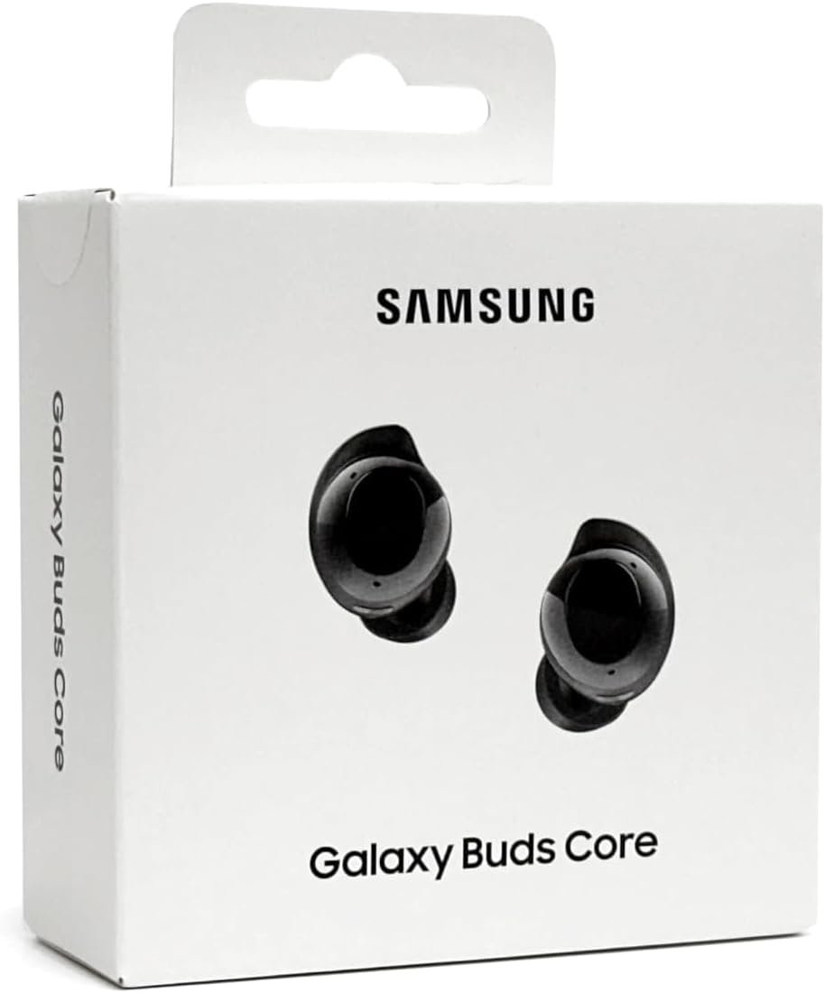 51Cls8HMXL._AC_SL1500_.jpg Samsung Galaxy Buds Core SM-R410 (2025) | Latin American Stock | Bluetooth 5.4 | Active Noise Cancelation | up to 35h Continuous Music Playblack - (Black) - Image 1
