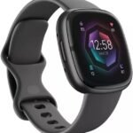 Fitbit Sense 2 Advanced Health and Fitness Smartwatch with Stress and Sleep Tools - 3-Month Google Health Premium Membership Included - ECG App, SpO2, 24/7 Heart Rate, and GPS - Shadow Grey/Graphite