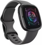 Fitbit Sense 2 Advanced Health and Fitness Smartwatch with Stress and Sleep Tools - 3-Month Google Health Premium Membership Included - ECG App, SpO2, 24/7 Heart Rate, and GPS - Shadow Grey/Graphite