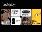 Nothing Ear (a) Wireless Earbuds, 45dB Hybrid Noise Cancelling Earbuds, Hi-Res Audio, Advanced Equaliser, Dual Connect, 6 Mics, 42.5H Playtime Ear Buds Wireless Bluetooth, Black - Image 3
