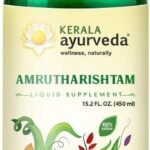 Kerala Ayurveda Amrutharishtam - Ayurvedic Liquid Supplement to Balance Tridoshas, Support Normal Digestion, Metabolism, and Maintains Normal Body Temperature, 15.2 Fl Oz