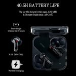 Nothing Ear Wireless Earbuds Bluetooth, 45dB Hybrid Smart ANC Earbuds, 11mm Deep Bass Boost, Hi-Res Audio with LDAC & LHDC 5.0, 6 Mics Call, 40.5H Playtime with Fast Charging Case, ChatGPT Supported - Image 5