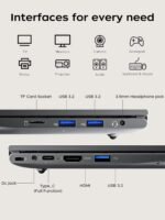 MALLRACE Gaming Laptop,Laptop with AMD Ryzen 7000 Series Processor (Up to 4.3GHz), AMD Radeon Graphics, 16GB DDR4 512GB NVMe SSD, Wi-Fi 6, Type-C, 15.6 inch Windows 11 Laptops Computer for Work - Image 7
