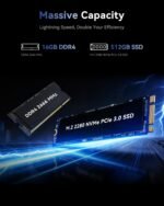 Laptop with Windows 11,15.6 inch Laptop Computer with Intel 12-Core i5 Processor (Up to 4.5GHZ),16GB RAM 512GB SSD,WiFi 6, Webcam,Intel Iris Xe Graphics,High Performance Laptops for Student,Business - Image 8