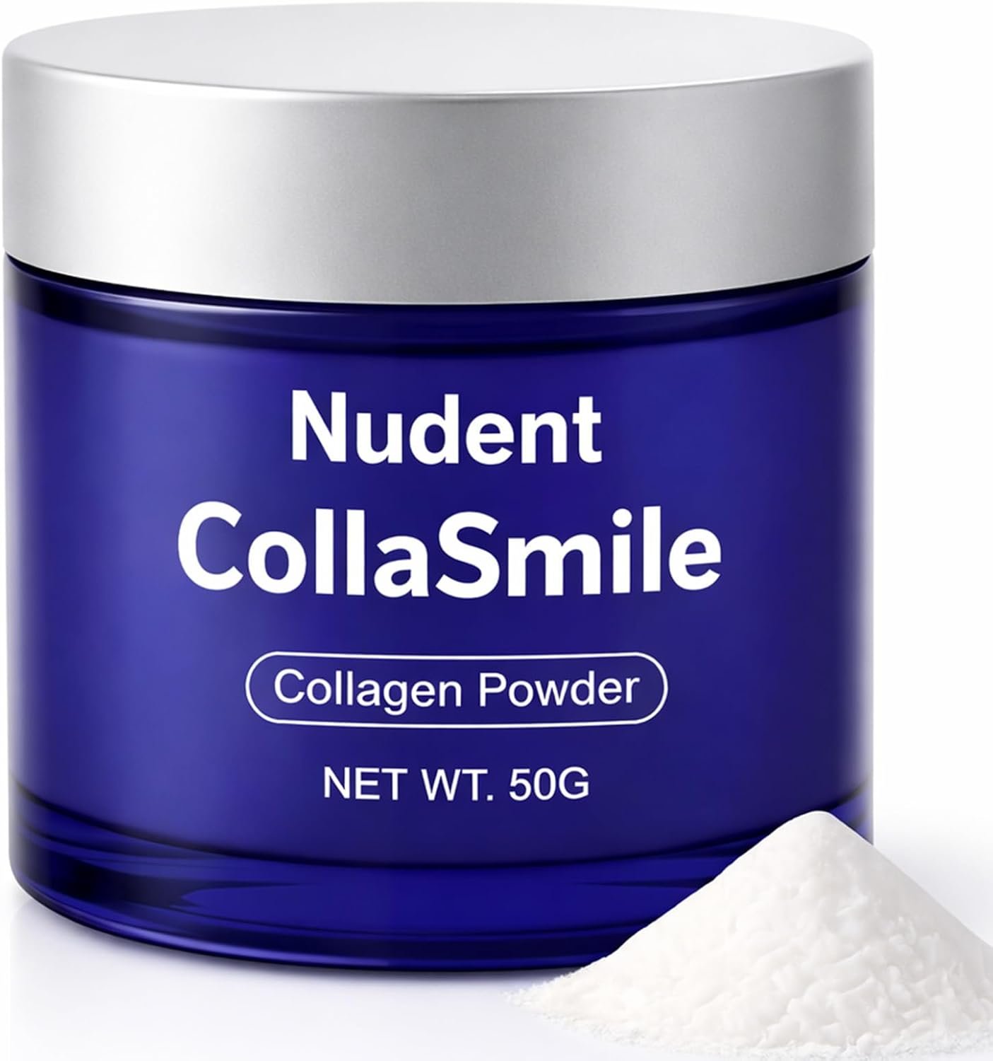 61Fz9rU3L._AC_SL1500_.jpg Nudent Collagen Powder, Nano-Hydroxyapatite Teeth Powder, Smile Strengthening Collagen, Strengthens Gums & Enamel, Gentle Formula for Gums, Improve Overall Gum Strength, 50g (1) - Image 1