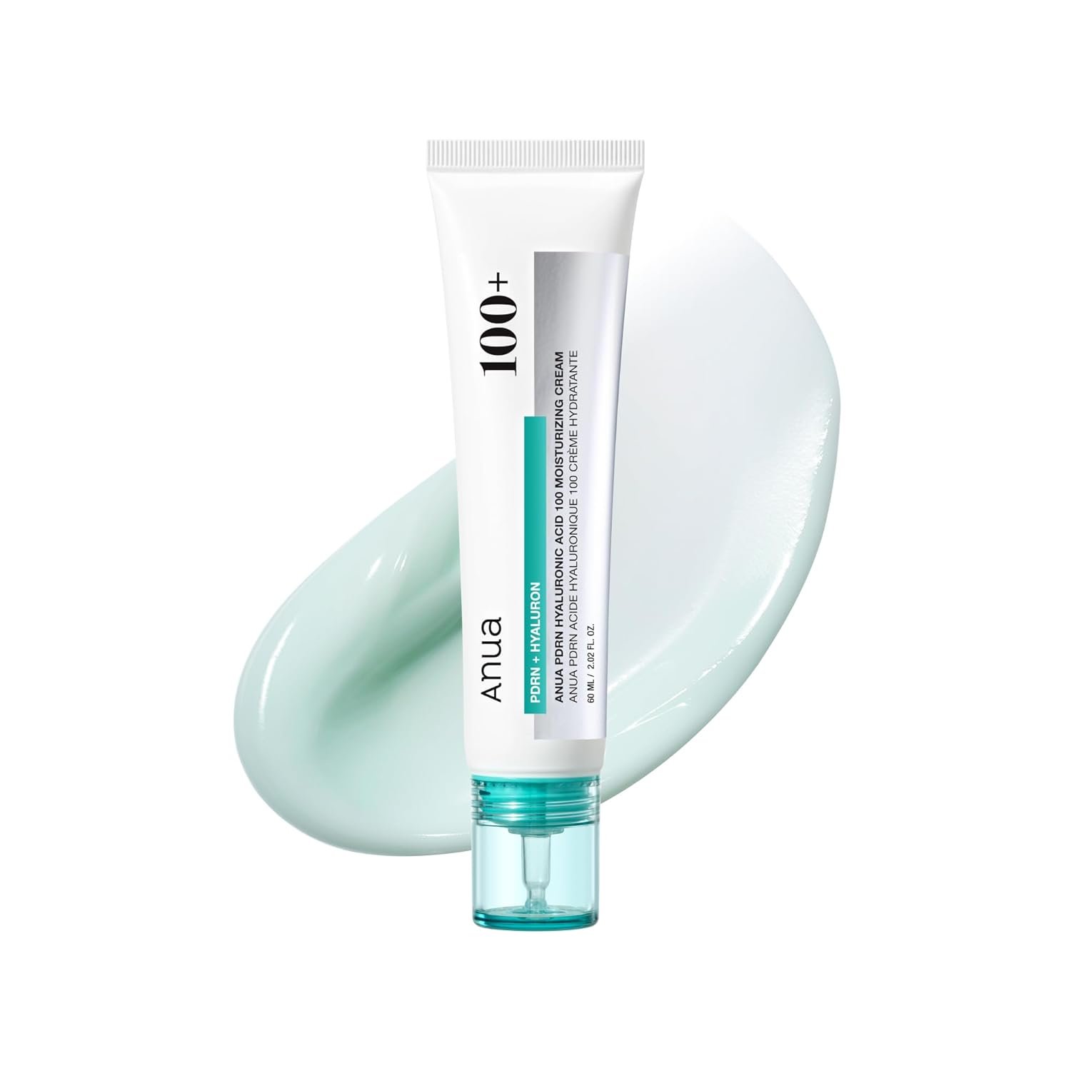 61HPLwL7omL._SL1500_.jpg Anua PDRN Hyaluronic Acid 100 Moisturizing Cream, Lightweight, Non-Greasy Hydrating Face Moisturizer with Salmon DNA for Glass Skin, Korean Skincare (2.02 fl oz) - Image 1