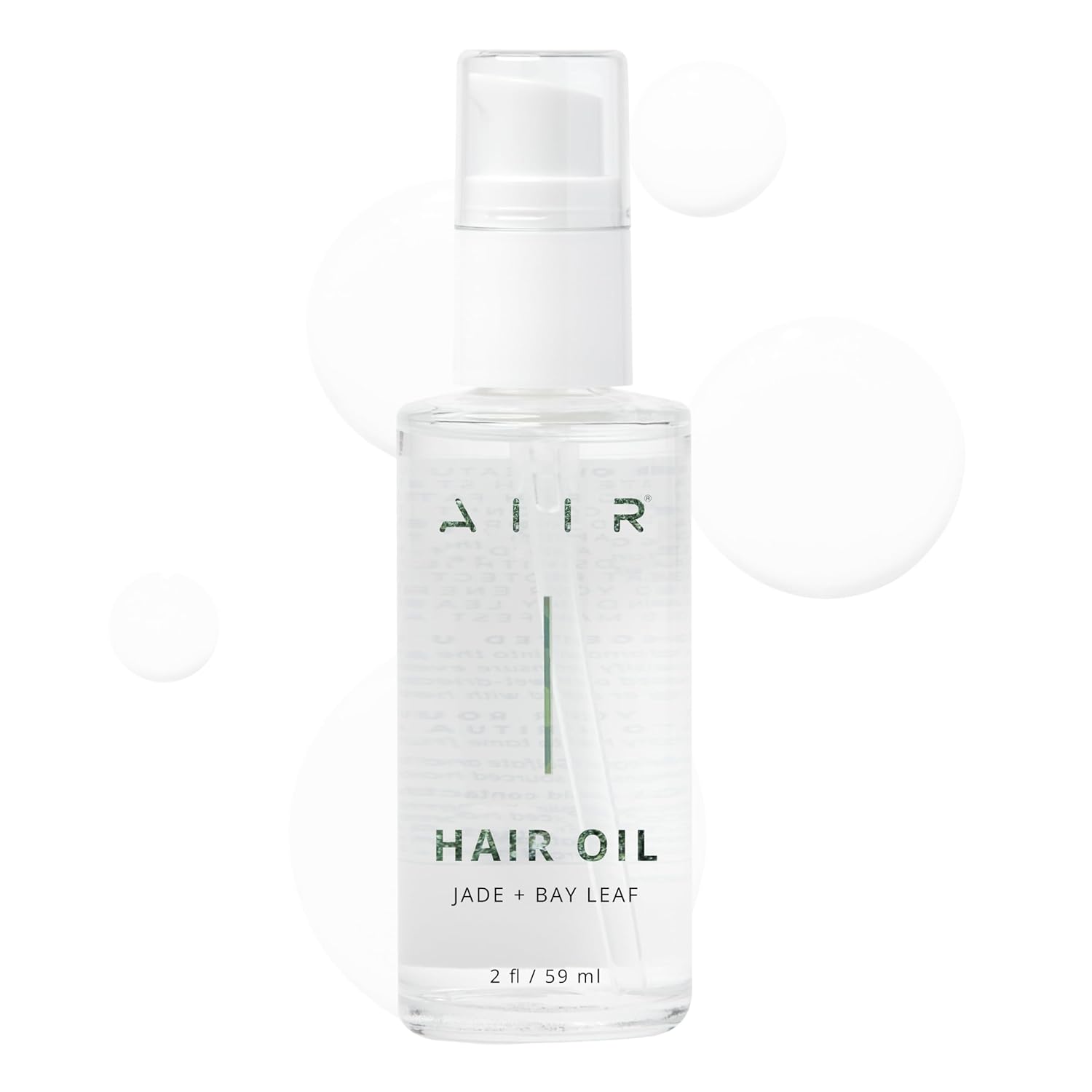 61JzO8L2qNL._SL1500_.jpg AIIR Jade Hair Oil - Treatment for Dry, Damaged or Curly, Frizzy Hair - Brilliant Shine and Moisture Lock, Hair Products for Women - 2 fl oz - Image 1