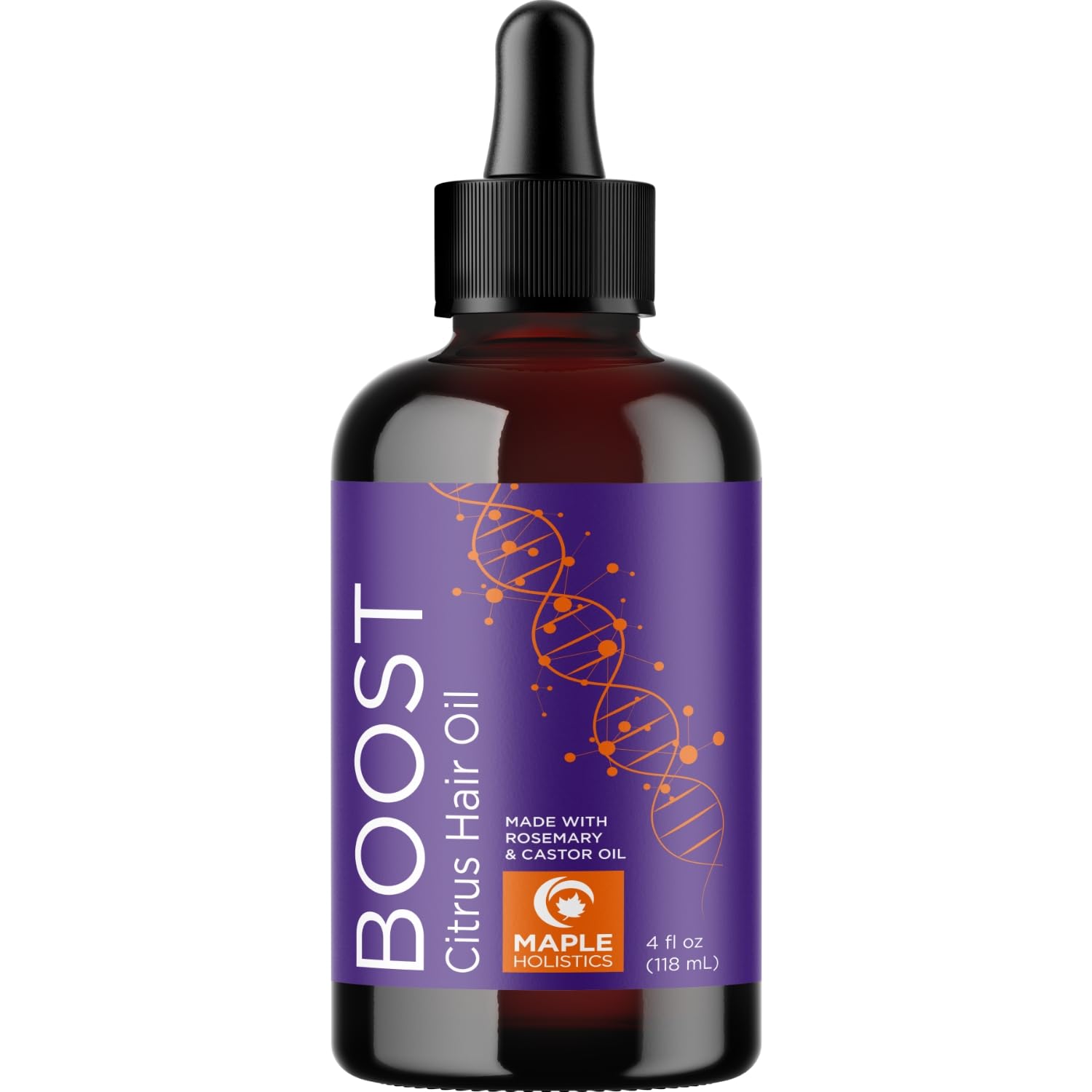 61MnWhMaQL._SL1500_.jpg Volumizing Rosemary Hair Oil Serum - Moisturizing Scalp and Hair Oil for Men & Women Infused with Amla Black Castor Pumpkin Argan & Jojoba - Lightweight Hydrating Vegan & Color Safe (Citrus Scent) - Image 1