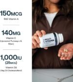 Transparent Labs Daily Multivitamin for Women - Whole-Food-Based Multivitamin for Men, Vegan, Clean, Organic Vitamin Supplement w Vitamins, Lutein, Biotin, Folate & Magnesium - 120 Capsules - Image 7