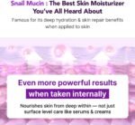 Glow, 1200mg Snail Mucin Supports Skin Elasticity, Collagen Peptides Jelly Stick, Kiwi Flavor, Biotin, Vitamin C, Hyaluronic Acid, Prebiotics, Korean Skin Care, 10 Sticks - Image 5