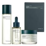 Pyunkang Yul PKY Calming Line Gift Box Set-Korean Facial Skin Care Essential for Daily Moisturizing with Toner, Serum, Cream, Vegan & Cruelty Free