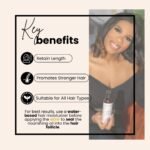 BASK & LATHER Elixir Hair Strengthening Oil, Jamaican Black Castor Oil, For Volume, Thickness, Detangle, De Frizz, Conditions New Hair Growth, 4 fl oz - Image 3