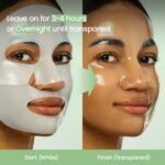 BIODANCE Refreshing Sea kelp Real Deep Mask, Overnight Hydrogel Face Mask, Calming, Oil & Sebum Control, Blemish Care, After Sun Care, Sunburn Relief, Korean Skin Care | 1.19oz(34g) x 4ea - Image 5