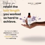 BASK & LATHER Elixir Hair Strengthening Oil, Jamaican Black Castor Oil, For Volume, Thickness, Detangle, De Frizz, Conditions New Hair Growth, 4 fl oz - Image 5