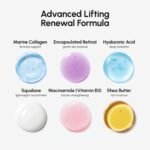 MAREE Face Moisturizer – Retinol Face Cream for Women Moisturizing with Collagen & Hyaluronic Acid – Day & Night Anti-Aging Facial Wrinkle DD Cream Moisturizer for Dry Skin – Crema Para la Cara - Image 5