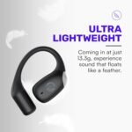 Raycon Essential Open Ear Earbuds – Open Ear Headphones, Earbuds Wireless Bluetooth, Sweat & Water-Resistant Earphones, Running Headphones with Ultra-Lightweight Design, 36 Hours Battery Life (Black) - Image 5