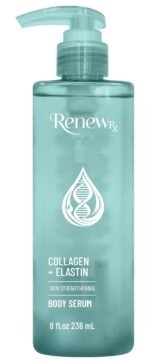 Collagen + Elastin Skin Strengthening Body Serum – Hydrating & Firming Skin Care, Vegan Skincare, 8 fl oz