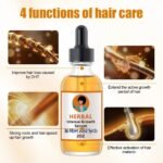 Herbal Hair Growth Serum, Intense Growth Formula for Thinning Hair, 2 oz - Image 4