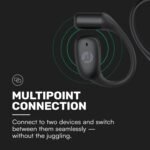 Raycon Essential Open Ear Earbuds – Open Ear Headphones, Earbuds Wireless Bluetooth, Sweat & Water-Resistant Earphones, Running Headphones with Ultra-Lightweight Design, 36 Hours Battery Life (Black) - Image 9