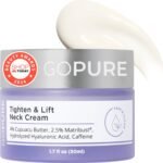 goPure Tighten & Lift Neck & Chest Moisturizer Cream for Visibly Firming, Tightening and Lifting the Look of Wrinkles & Crepey Skin, 1.7oz - Image 9