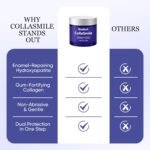 Nudent Collagen Powder, Nano-Hydroxyapatite Teeth Powder, Smile Strengthening Collagen, Strengthens Gums & Enamel, Gentle Formula for Gums, Improve Overall Gum Strength, 50g (1) - Image 5