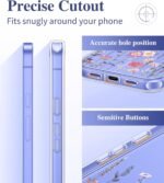 GVIEWIN for Google Pixel 10a Case with Screen Protector, [Military Grade Drop Protection] Non Yellowing Clear Floral Slim Phone Cover for Women 2026 6.3"(Floratopia/Colorful) - Image 7