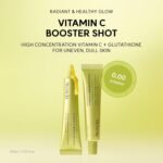Arencia Vitamin C Booster Shot Serum with Glutathione, Niacinamide and Vitamin E for Dark Spot Care, Fine Lines & Wrinkles, Glass Skin, Korean Skincare 30ml/1.01 fl.oz - Image 2