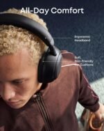 Soundcore Space 2 by Anker, Active Noise Cancelling Headphones, Comfortable Fit, 50H Playtime, LDAC Hi-Res Wireless Audio, Dual Connection, Clear Calls, Bluetooth 6.1, Nap Mode, Wearing Detection - Image 4