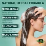 Rosemary & Batana Oil Hair Growth Shampoo: Hair Loss Shampoo for Men and Women with Biotin, Sulfate & Fragrance-Free Thickening - Image 2