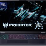acer Predator Helios Neo 16 AI Gaming Laptop | Intel Core Ultra 9 Processor 275HX | NVIDIA GeForce RTX 5070 Ti | 16" WQXGA 240Hz G-SYNC | 16GB DDR5 | 1TB Gen 4 SSD | Killer Wi-Fi 6E | PHN16-73-92B8