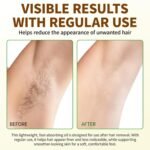 Uocasi Cyperus Rotundus Oil, Cypress Rotundus Oil for Hair Removal, Natural Inhibitor to Reduce Unwanted Hair Growth, Soothes Skin & Minimizes Pores, All Skin Types, 2.02 Oz - Image 5
