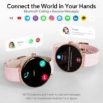 Smart Watch for Women,1.57" Touch Screen Smartwatch for iPhone& Samsung& Android,Answer/Make Call,Fitness Tracker with Heart Rate/SpO2/Sleep Monitor,IP68 Waterproof,110+ Sports Mode,2 Bands - Image 3