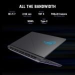 ASUS ROG Strix G16 (2025) Gaming Laptop, 16” ROG Nebula 16:10 2.5K 240Hz/3ms, NVIDIA® GeForce RTX™ 5080, Intel® Core Ultra 9 275HX, 32GB DDR5, 1TB PCIe Gen 4 SSD, Wi-Fi 7, Windows 11 Home, G615LW-AS96 - Image 8