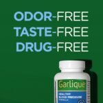 Garlique Garlic Extract Supplement, Healthy Blood Pressure Formula, Odorless & Vegan, 60 Caplets - Image 7