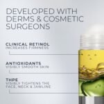 RoC Derm Correxion Retinol Firming Serum Stick with Antioxidants to Visibly Tighten and Firm Wrinkles and Laugh Lines 1.0 oz plus Retinol Eye Cream Packette - Image 6