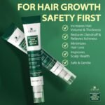 Hair Growth Serum Roll-On: Advanced Scalp Stimulator with 16 Botanical Extracts Veganic Natural Hair Growth Oil for Thicker Fuller Hair - Image 4