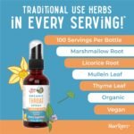 MARYRUTH'S USDA Organic Throat Spray with Mullein Leaf | Marshmallow Root & Licorice Root & Thyme Leaf | Vanilla | 4 Herbal Blend | Non-GMO | Vegan | Gluten Free | 1 Fl Oz | Up to 100 Servings - Image 3