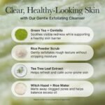 Arencia Korean Rice Mochi Face Cleanser - Face Wash, Gentle Scrub All in One for Deep Cleansing, Moisturizing, Pore Minimizing, Acne-Prone Skin, Removing Blackhead with Rice Water & Green Tea - Image 5