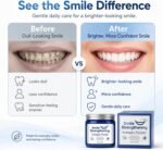 Collagen Powder for Gums, Collagen Gum Powder with Hydroxyapatite & Collagens, Enamel Strengthening, Toothpaste Powders for Coffee and Tea Stains, Plant-Based Oral Care Formula for Adults, Mint, 2 Oz - Image 8
