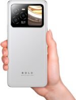 BLU Bold N4 5G | Unlocked | 6.78” Curved Display + 1.74” Rear Display | 50MP + 16MP Selfie | 512/8GB I NFC I Android 15 | US Version | US Warranty | White - Image 6