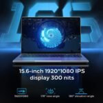 OTVOC Laptop 15.6 inch Windows 11, VocBook 15, Celeron N5100, 16GB RAM, 512GB PCIE NvMe SSD, 4TB Expansion, 15.6" FHD IPS, 2.0MP, 2.4G+5G WiFi, Bluetooth 5.0, Type-C, HDMI, RJ45, HDD, Silver - Image 5