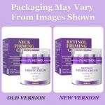 Retinol Cream for Face, Neck Creams for Tightening and Firming, Anti Aging Face Moisturizer for Face, Day & Night Moisturizing with Collagen, Hyaluronic Acid for Sagging Skin, Wrinkle, 1.7 Fl OZ - Image 3