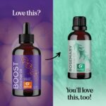 Volumizing Rosemary Hair Oil Serum - Moisturizing Scalp and Hair Oil for Men & Women Infused with Amla Black Castor Pumpkin Argan & Jojoba - Lightweight Hydrating Vegan & Color Safe (Citrus Scent) - Image 4