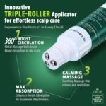 Hair Growth Serum Roll-On: Advanced Scalp Stimulator with 16 Botanical Extracts Veganic Natural Hair Growth Oil for Thicker Fuller Hair - Image 2