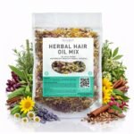 HERBALISTA – Premium Herbal Hair Oil Mix 3.5oz (100g) | 20 Mexican-Inspired Ayurvedic Herbs | Longer-Looking Hair, Stronger-Feeling Roots, Fuller Volume & Natural Shine | DIY Oil Infusion | Hair Care - Image 8