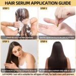 Keratin Hair Treatment Serum,Hair Serum Treatment for Dry Damaged Hair,Hair Oil Capsules with Keratin,Argan Oil-Leave-in Anti Frizz Conditioner with Vitamins A, C, E & B5- No Rinse for All Hair Types - Image 7