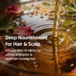 Vedix Keshamrut Herbs Infused Ayurvedic Hair Oil With Bhringraj, Amla & Rosemary I Control Hair Fall & Boost Hair Growth I 16+ Whole Herbs, Leaves & Flowers I No Mineral Oils & Chemicals (200ml) - Image 5