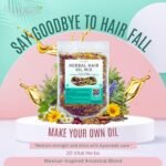 HERBALISTA – Premium Herbal Hair Oil Mix 3.5oz (100g) | 20 Mexican-Inspired Ayurvedic Herbs | Longer-Looking Hair, Stronger-Feeling Roots, Fuller Volume & Natural Shine | DIY Oil Infusion | Hair Care - Image 5